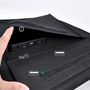 Kelioninė saulės baterija 80W, USB Type C (maitinimas) / 2x USB (greitasis įkrovimas / 2,4A), 158x41cm, Choetech SC007 6971824975659