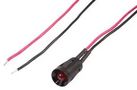 LED INDICATOR, PANEL MNT, 8MM, RED T010205