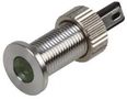 LED INDICATOR, 8MM FLAT GRN 12V BR/STEEL RJS01-8I-170P-G-BS-12V-67J