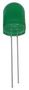 LED, 10MM, PURE GREEN, DIFFUSED, 5 PACK PSG91890