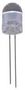 LED, 10MM, PURE GREEN, WATER CLEAR, 5PK PSG91904