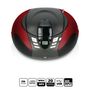 SCD-37 USB Red Portable FM Radio CD and USB player Red SCD-37 USB RED