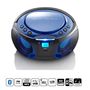 SCD-550BU Portable FM Radio CD/MP3/USB/Bluetooth® player with LED lighting Blue SCD-550BU 8711902034933