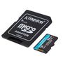 Memory Card micro SD 64GB Class 10 UHS-1 U3 A2 V30 with SD Adapter, CANVAS Go! Plus SDCG4/64GB 740617347890