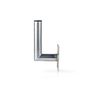 Satellite Wall Mount | Distance to wall: 150 mm | Diameter clamp: 48 mm | Maximum dish size: 100 cm | Steel | Silver SDWM100ME 5412810298242