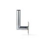 Satellite Wall Mount | Distance to wall: 150 mm | Diameter clamp: 48 mm | Maximum dish size: 100 cm | Steel | Silver SDWM100ME 5412810298242