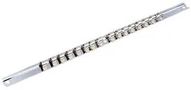 3/8" METAL SOCKET RAIL - 16 CLIPS 50579