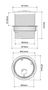 SINGLE BOX алюминий, 1x Schuko 1x USB SINGLEBOX-1G1U-DE-01 5900652140954