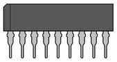 Integrated circuit AN6884 SIP9 AN6884