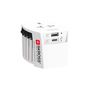 Travel Adapter Innovative 2-pole with integrated Dual USB Charger (1x USB C & 1 x USB) SKR1302962 7640166323709