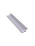 Aluminum profile with white cover for LED strip, anodized, recessed, SKYLINE, 2m SKYLINE-OP-2M-S 5900652144129