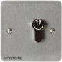 KEY OPERATED SW, 2 POS, 4A, 28VDC DEF-0668N-CY-1