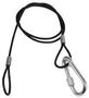 SAFETY BOND, BLACK WIRE, 3MM X750MM PLS00470A