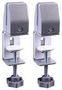 PANEL CLAMPS, EDGE MOUNT, SILVER PR APC01-S