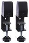 PANEL CLAMPS, EDGE MOUNT, BLACK PR APC01-B