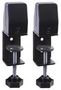 PANEL CLAMPS, EDGE MOUNT, BLACK PR APC01-B