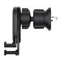 Automobilinis laikiklis 5.4-6.7" ekranų telefonams su belaidžiu įkrovimu 15W, juodas SUWX030001 6932172620264