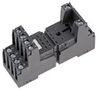 14-PIN INDUSTRIAL RELAY BASE, BLACK GZT4-BLACK