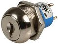 KEY SWITCH, 45 DEG, 3 POS, PC PIN MP004589