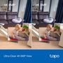 Камера Wi-Fi vidaus, 4K 8MP, 2.4 + 5 ГГц, Wi-Fi 6, цветное ночное видение, MicroSD iki 512GB TAPO-C260 8885021370088
