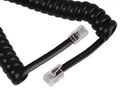 COILED CABLE 4P4C-4P4C BLACK 1.5M PSG04240