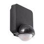 Judesio jutiklis PIR, 230Vac, 1200W, 8m, sieninis, IP54, juodas THORGEON-02026 4751029899637