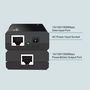 PoE injektorius RJ45 Gigabit 15.4W 48VDC 802.3af TL-POE150S 6935364030506