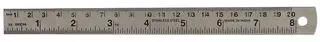 STAINLESS STEEL RULER, 8IN / 200MM D03075