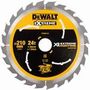 XR EXTREME TABLE SAW BLADE 210X30MM 24T DT99565-QZ