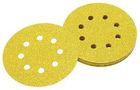 SANDING DISCS, 125MM - GRIT40 (PK 10) DT3101-QZ