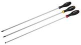 LONG SCREWDRIVER SET, 3 PIECE D03442