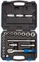 METRIC SOCKET SET, 24PC, 1/2" 16362