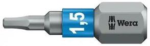 HEX BIT, SIZE 1.5MM X 25MM 05056680001