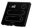 Lietimui jautri valdymo panelė su  T ir CO2 jutikliais. Modbus RTU, BACnet MS/TP, 24 V AC/DC. TFT ekranas. Juoda.  TP-C-DISP-B