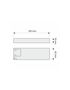 Impulsinis maitinimo šaltinis LED 12V 1.25A, 15W, su L813 jungtimis, Designlight TRA-LD-15W-T-01