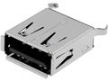 Lizdas USB A tipo lituojamas USB/V-A-F