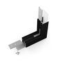 Connector VARIO30-02 270 deg bent black anod. /plastic bag V4710021S 5901597240686