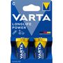Alkaline Battery C 1.5 V High Energy 2-Blister VARTA-4914/2C