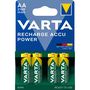 Rechargeable NiMH Battery AA 1.2 V 2100 mAh 4-Blister VARTA-56706B 4008496550692