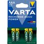 Rechargeable NiMH Battery AAA 1.2 V 1000 mAh 4-Blister VARTA-5703B/4 4008496594375
