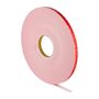 Dvipusė lipni juosta VHB LSE-110WF 9mmx33mx1.1mm, balta, 3M VHB-LSE110WF-9/33
