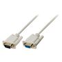 Serial Cable D-SUB 9-Pin Male - D-SUB 9-Pin Female 10.0 m Ivory VLCP52010I100 5412810256464