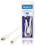 High Speed HDMI Cable with Ethernet HDMI Connector - HDMI Mini Male 1.00 m White VLMB34500W10 5412810188963