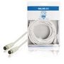 Antenna Cable F-Male Quick - F-Male Quick 10.0 m White VLSB41300W100 5412810186716