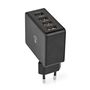 Wall Charger | 24 W | Quick charge feature | 4x 2.4 A | Number of outputs: 4 | 4x USB-A | No Cable Included | Single Voltage Output | Black WCHAU481ABK 5412810267620