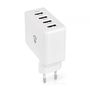 Wall Charger | 24 W | 4x 2.4 A | Number of outputs: 4 | 4x USB-A | No Cable Included | Single Voltage Output | White WCHAU481AWT 5412810267637