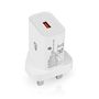 Wall Charger | 18 W | QC3.0 | Quick charge feature | 3.0 A | Number of outputs: 1 | USB-A | Automatic Voltage Selection | White WCQC302AWTUK 5412810410682