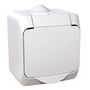 Розетка, белая, IP44, Schneider Electric Cedar WDE000541 3303432400408