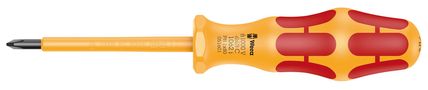 1062 i PH VDE-insulated Kraftform Phillips-head screwdriver PH1x80mm 051601 Wera WER/051601