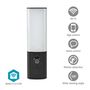 SmartLife Outdoor Camera | Wi-Fi | Ambient light | Full HD 1080p | IP65 | Cloud Storage (optional) / microSD (not included) / Onvif | 100 - 240 V AC | With motion sensor | Night vision | Black WIFICOL10CBK 5412810414079